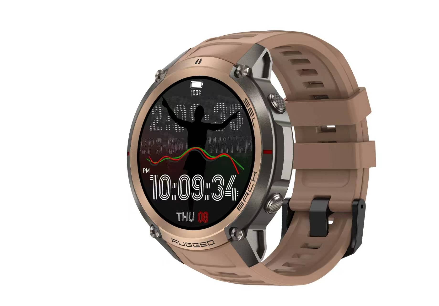 Rugged Smart Watch Fitness tracker DM59 GPS Watch