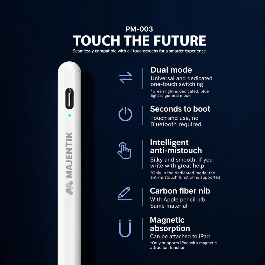 Majentik Palm Rejection PM-003