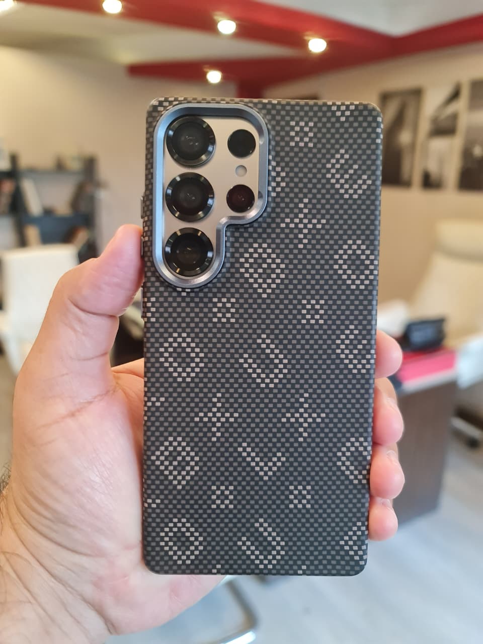 Premium Carbon Fiber Protective Case For Samsung