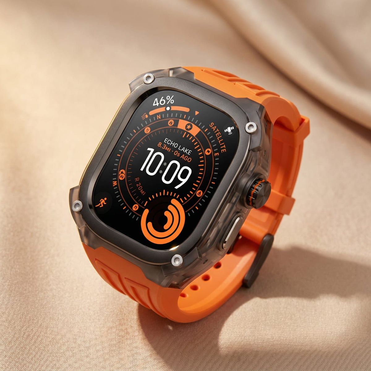 Premium silicone strap for Apple Watch Ultra