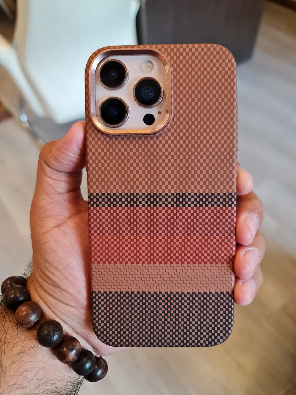 Carbon Fiber Texture Magsafe Phone Case For iPhone