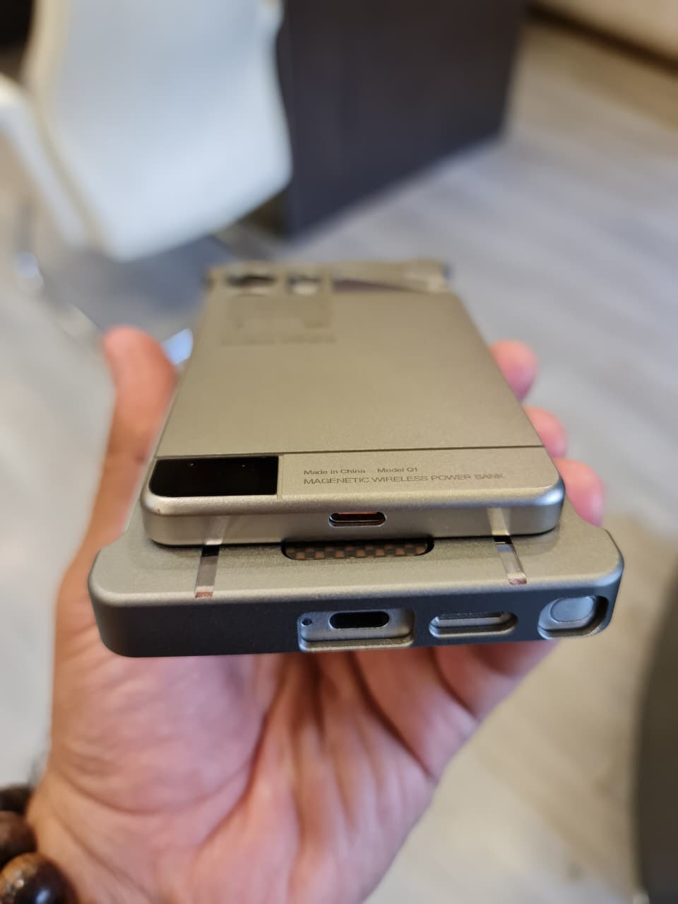 Gorgeous metal carbon case For Samsung