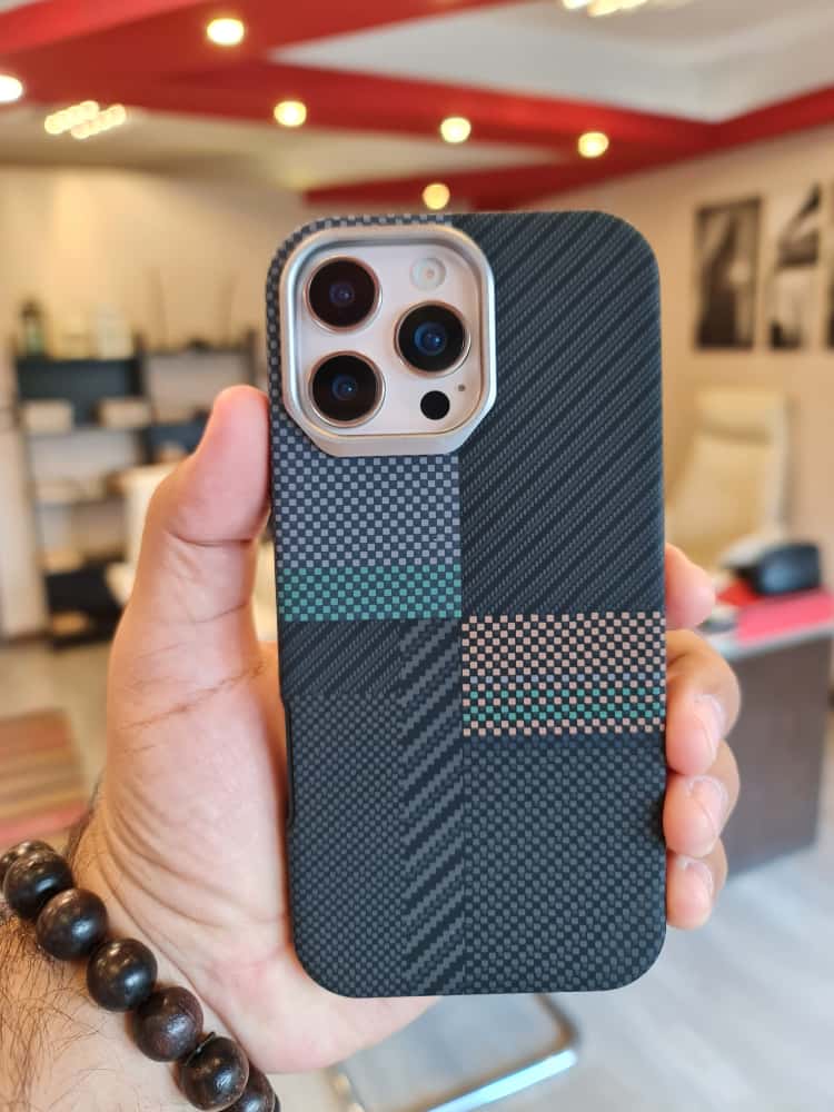 Twin Side Carbon Fiber Magsafe Phone Case For iPhone