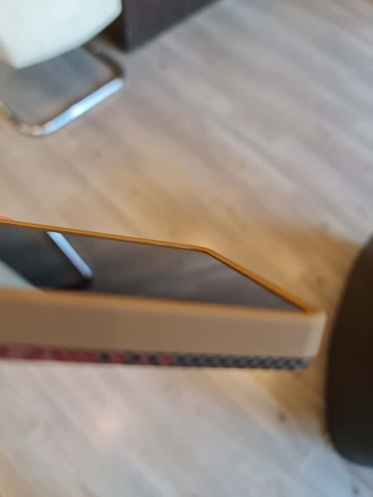 Twin Side Carbon Fiber Magsafe Phone Case For Samsung (Brown)