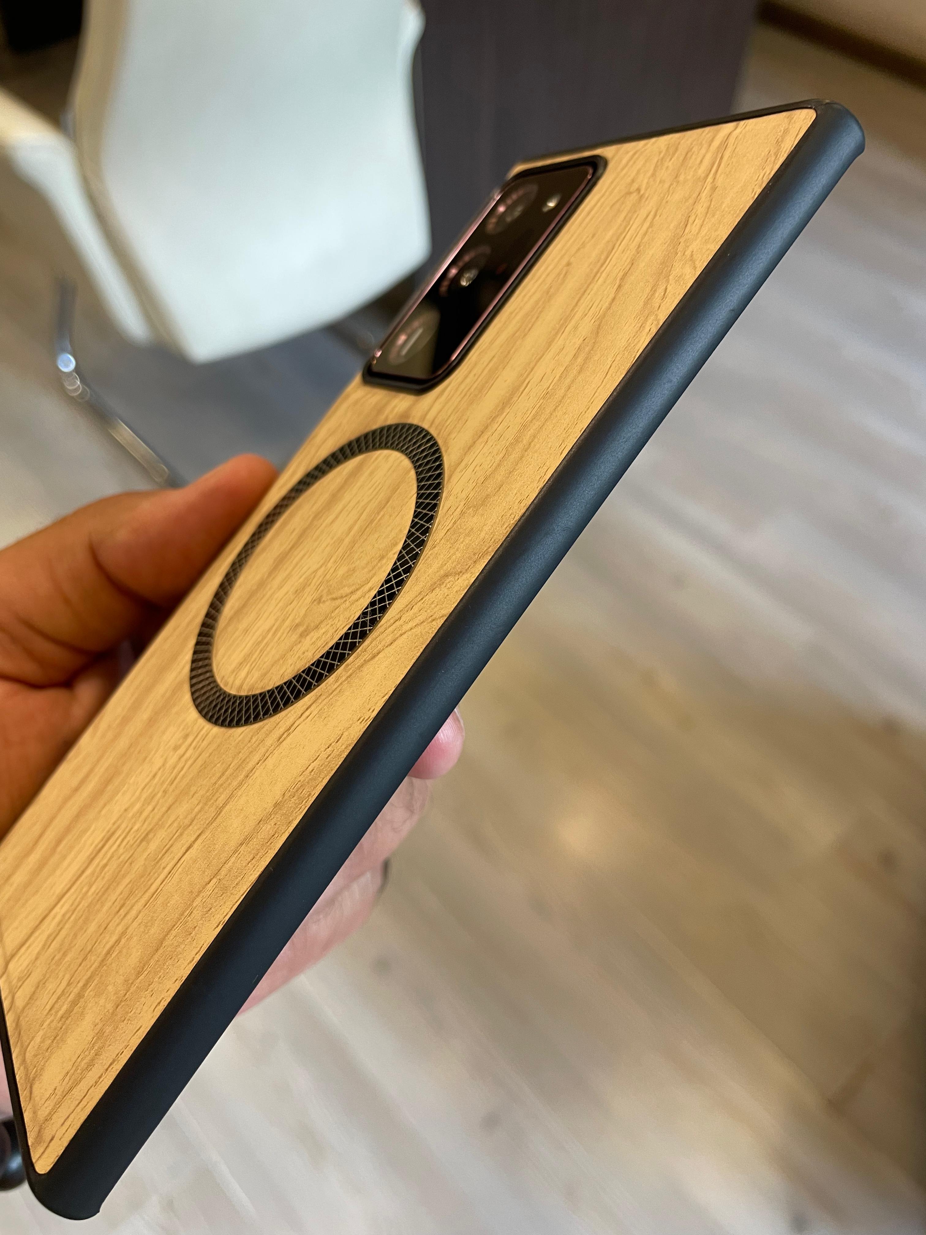 Elegant wooden case For Note 20 Ultra