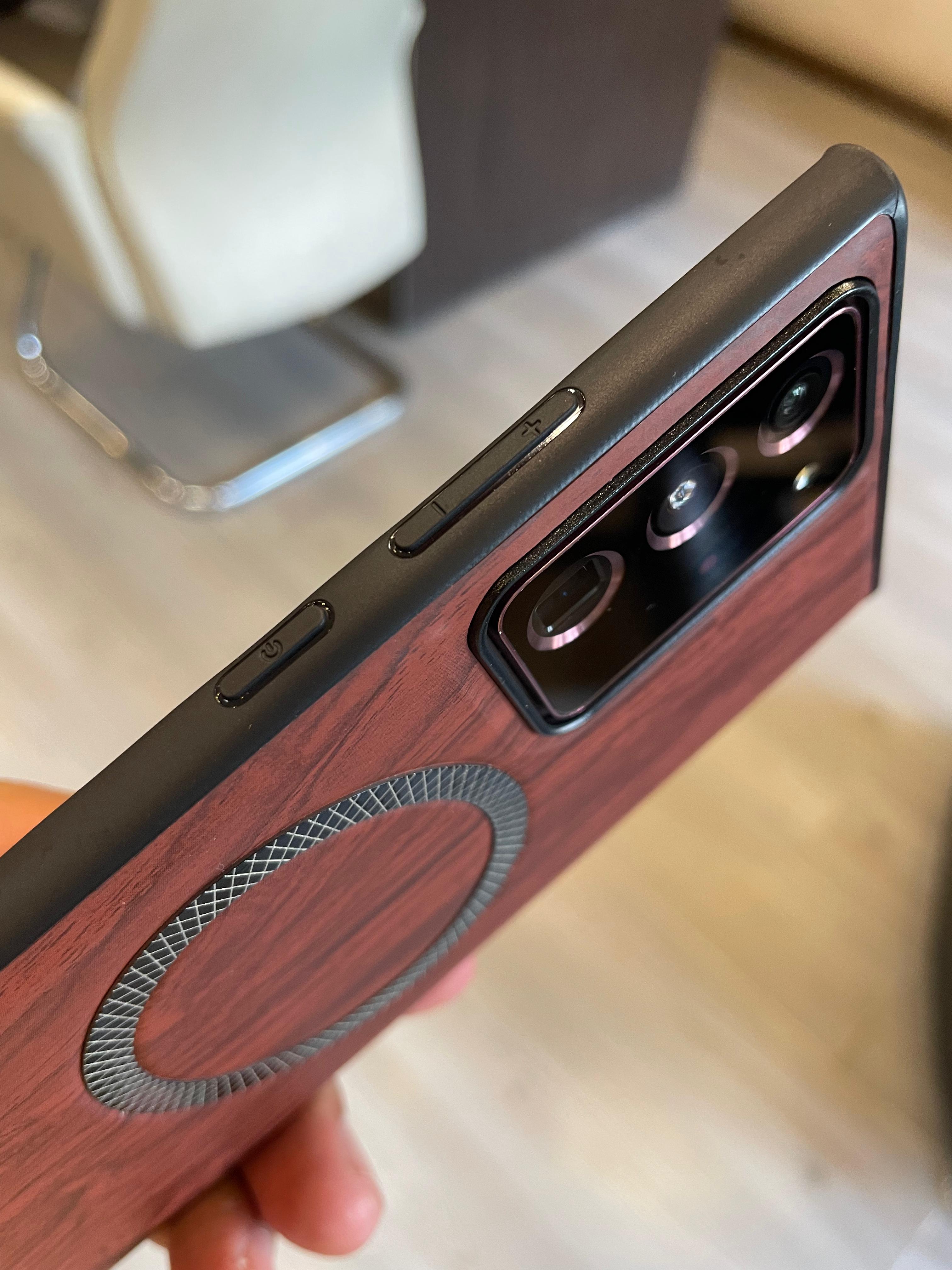 Elegant wooden case For Note 20 Ultra