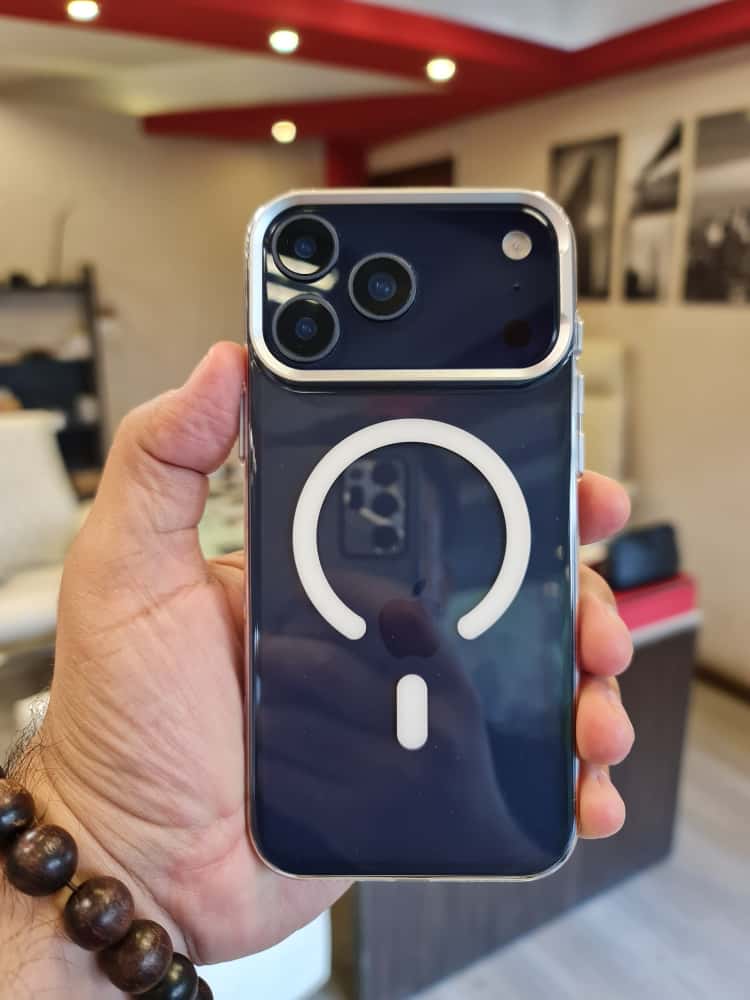 Gorgeous clear glossy case for iPhone (White) 2