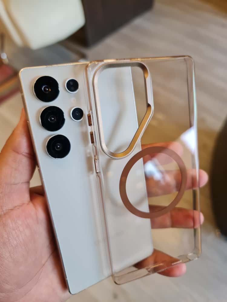 Gorgeous clear glossy case For Samsung