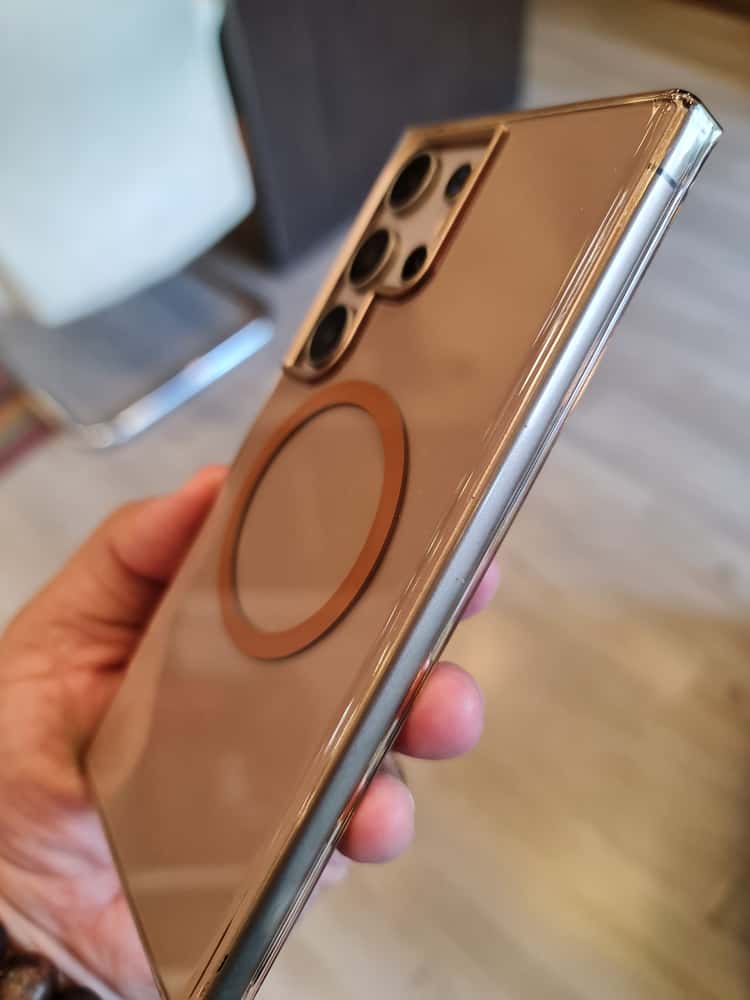 Gorgeous clear glossy case For Samsung