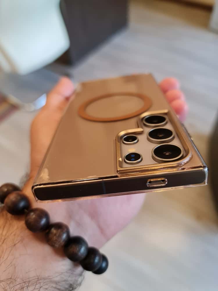 Gorgeous clear glossy case For Samsung