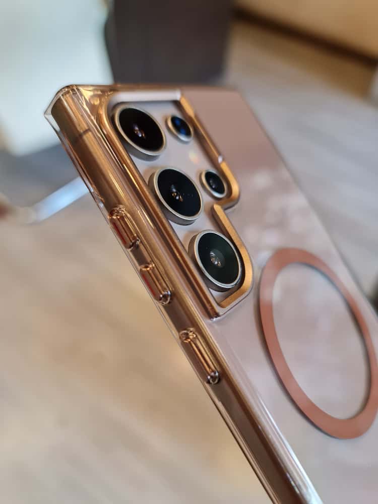 Gorgeous clear glossy case For Samsung