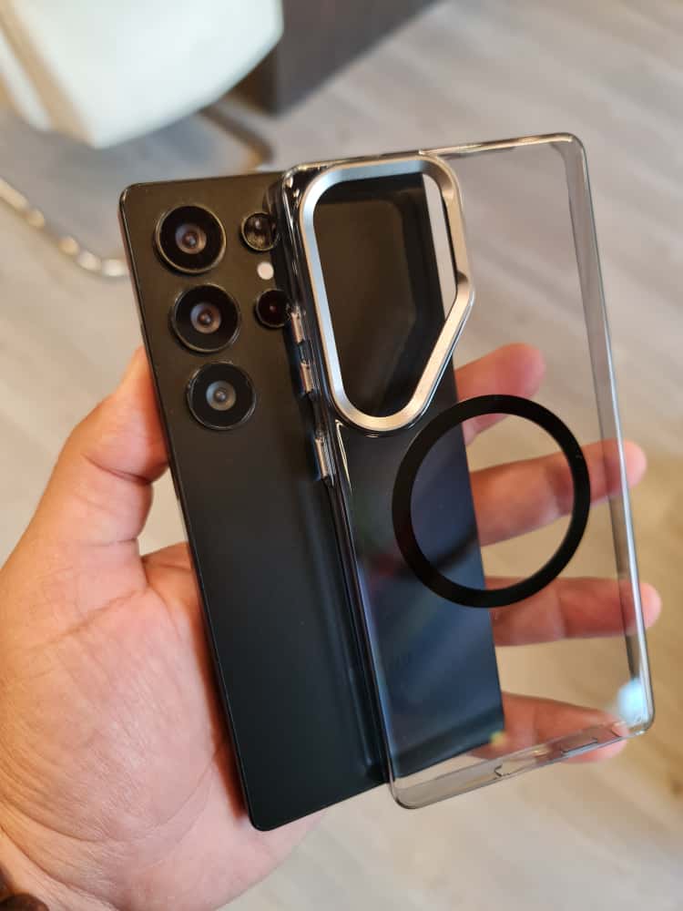 Gorgeous clear glossy case For Samsung