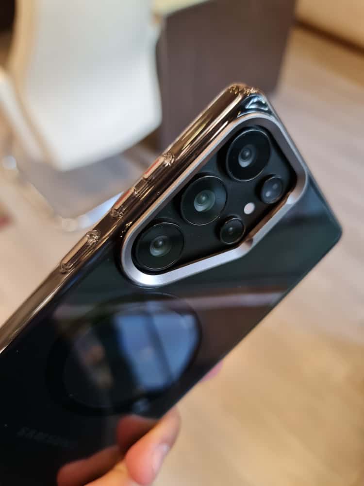 Gorgeous clear glossy case For Samsung