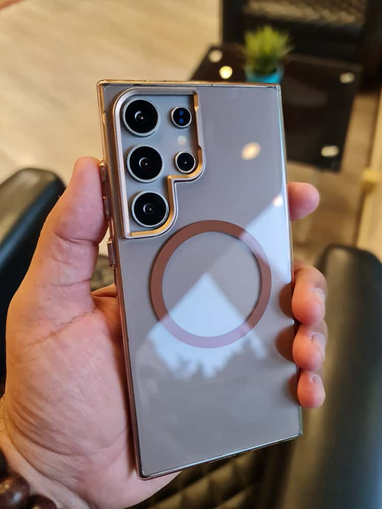 Gorgeous clear glossy case For Samsung