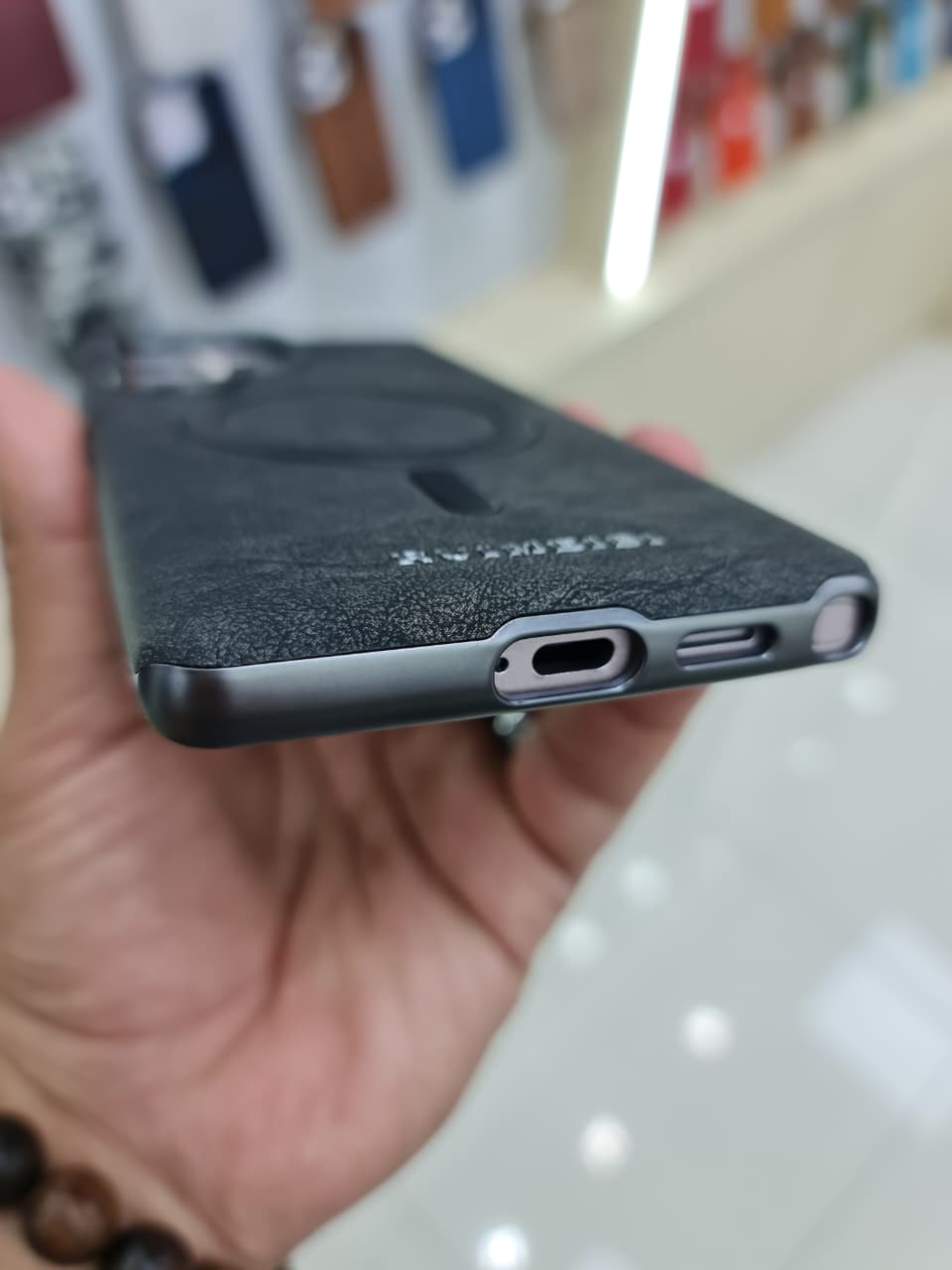 RUIMEIBI Matte photoplating Samsung Premium Leather Flip Case