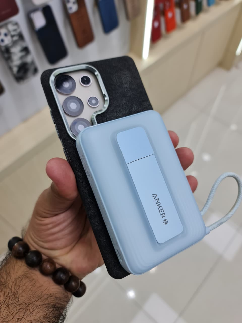 RUIMEIBI Matte photoplating Samsung Premium Leather Flip Case