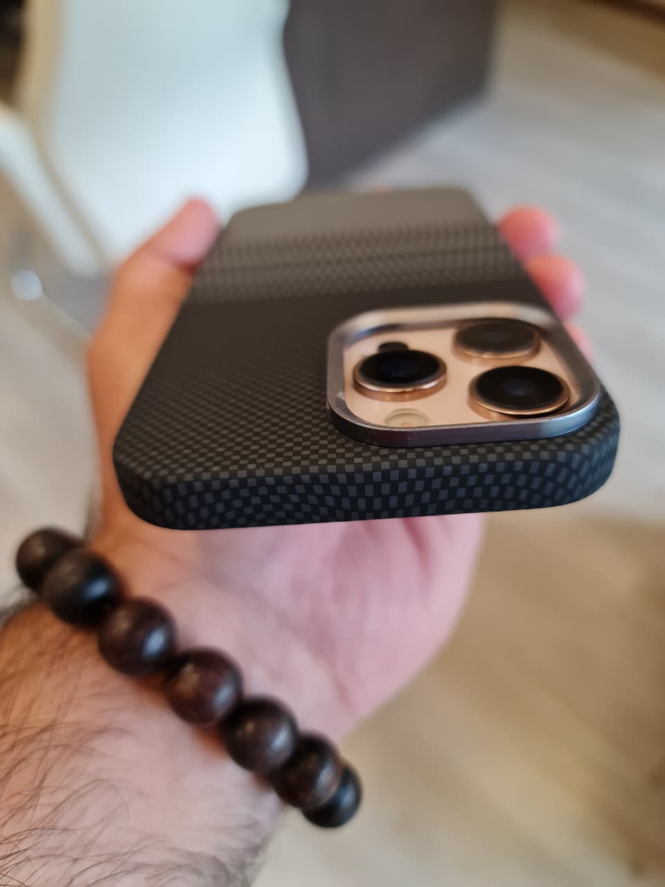 Carbon Fiber Texture Magsafe Phone Case For iPhone