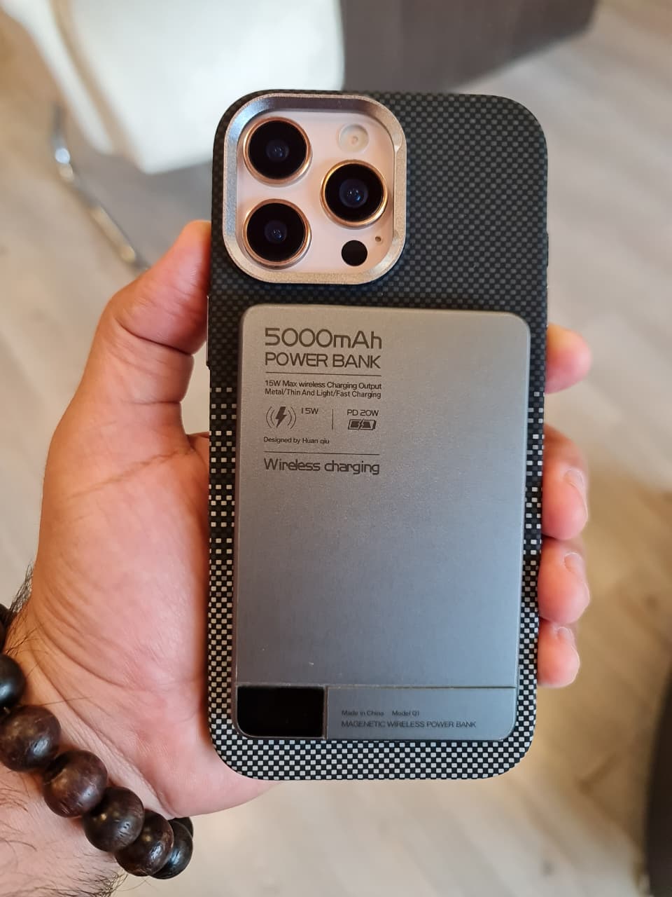 Carbon Fiber Texture Magsafe Phone Case For iPhone