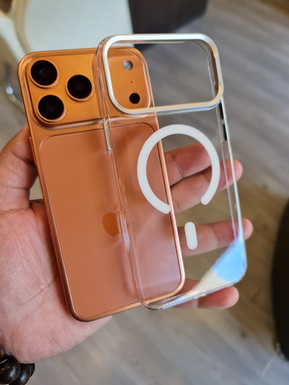 Gorgeous clear glossy case for iPhone (transparent 2)