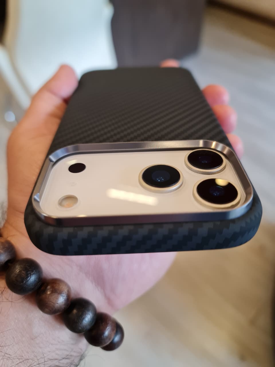 Carbon Fiber Texture Magsafe Phone Case For iPhone 17 Pro Max