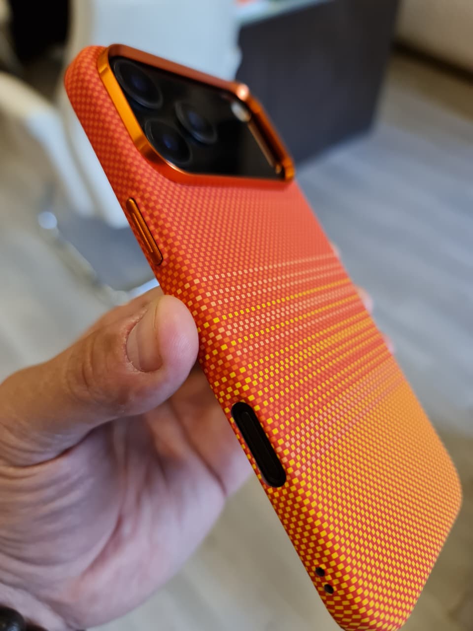 Carbon Fiber Texture Magsafe Phone Case For iPhone 17 Pro Max