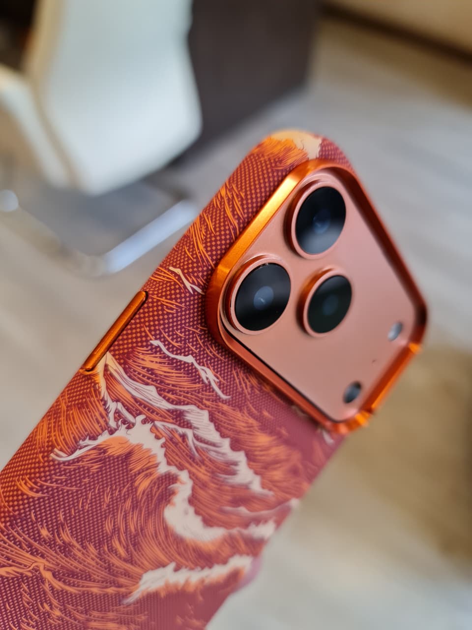 Carbon Fiber Texture Magsafe Phone Case For iPhone 17 Pro Max