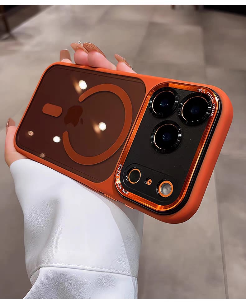 Popular TPU Acrylic Clear Magnetic Phone Case for iPhone 17 Pro Max