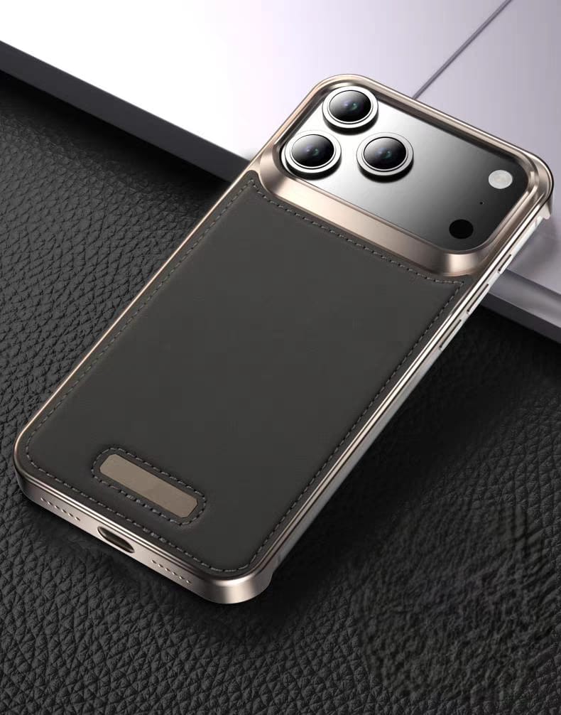 Magsafe Vegan Leather Case For iPhone 17 Pro Max