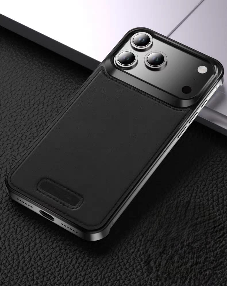 Magsafe Vegan Leather Case For iPhone 17 Pro Max