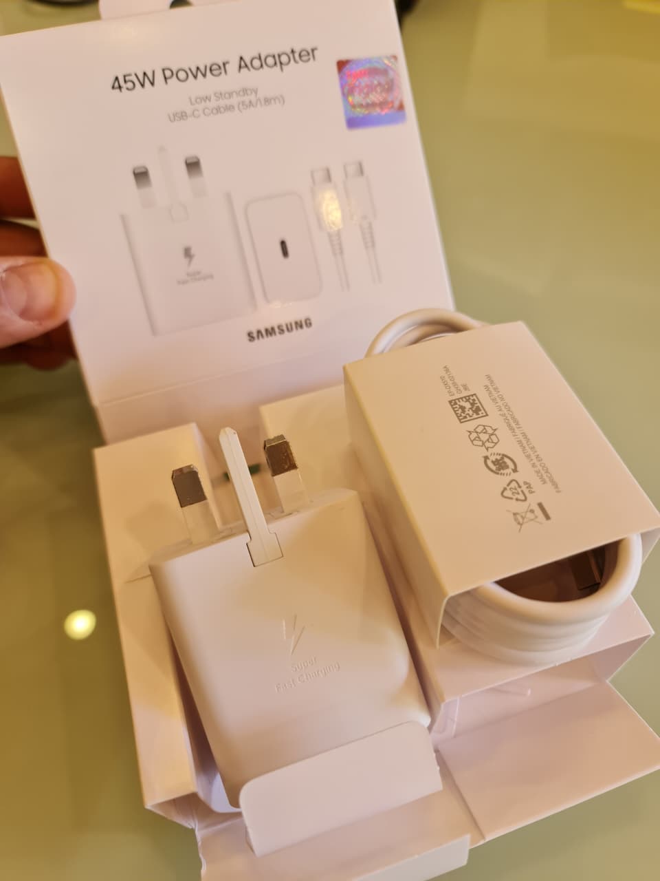 45W USB-C Fast Charging Wall Charger Samsung Semi-original