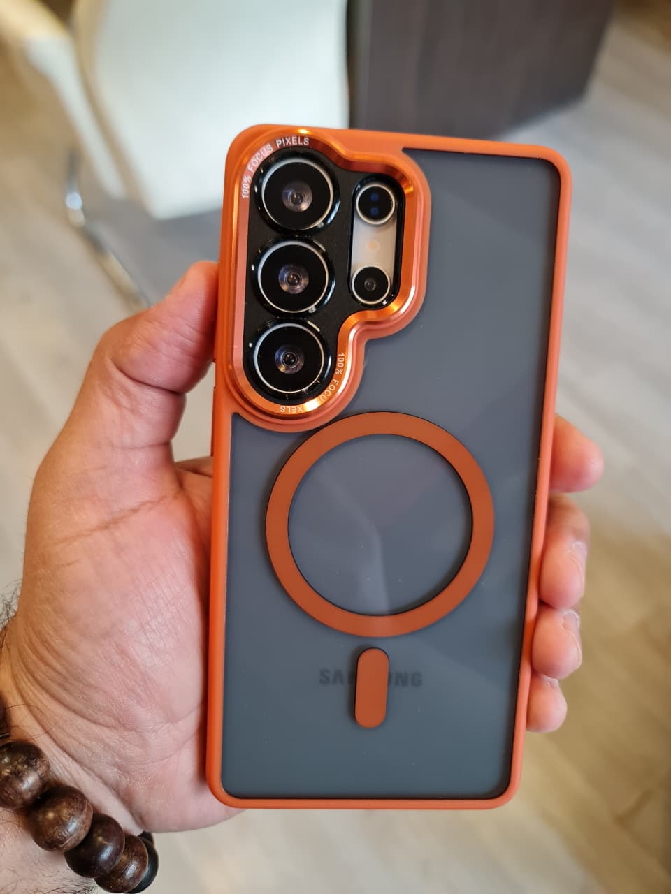 Popular TPU Acrylic Clear Magnetic Phone Case for Samsung S26 Ultra