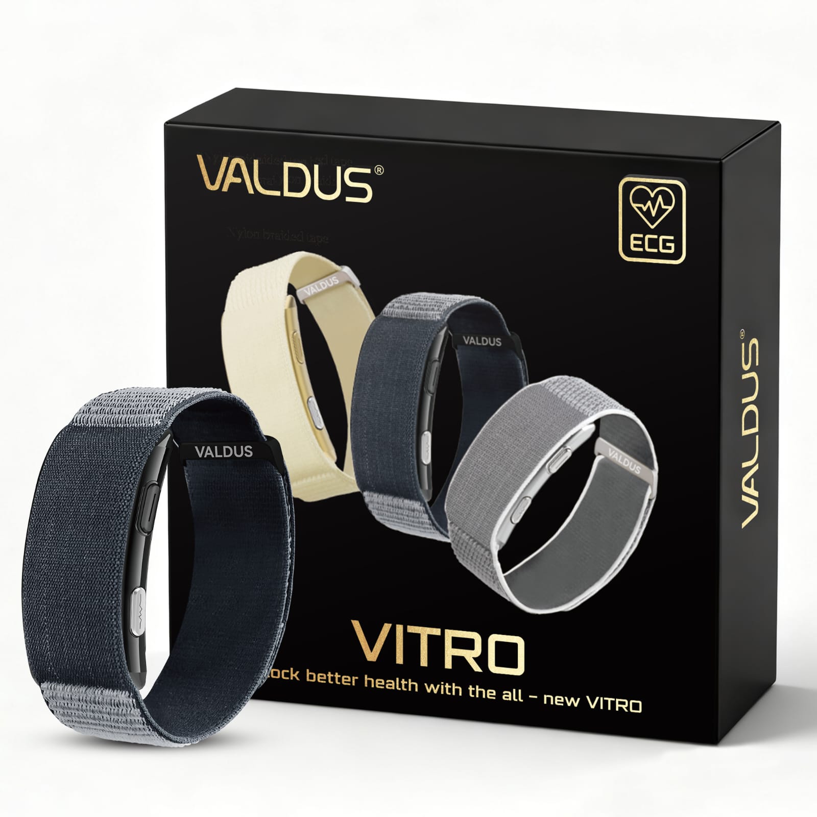 VALDUS VITRO Screenless Health Activity Smart Band