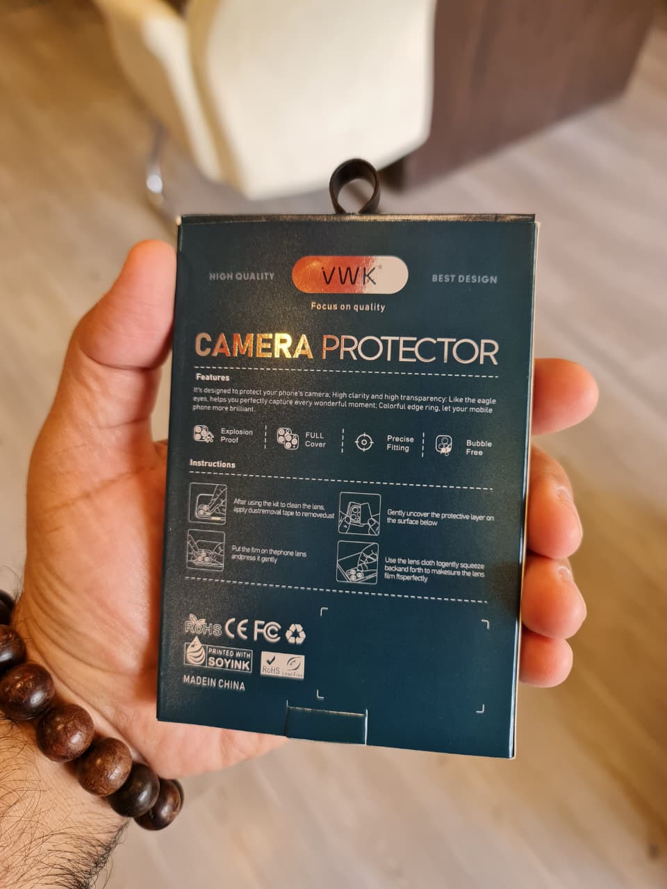 VWK Camera Lens Protector FOR SAMSUNG