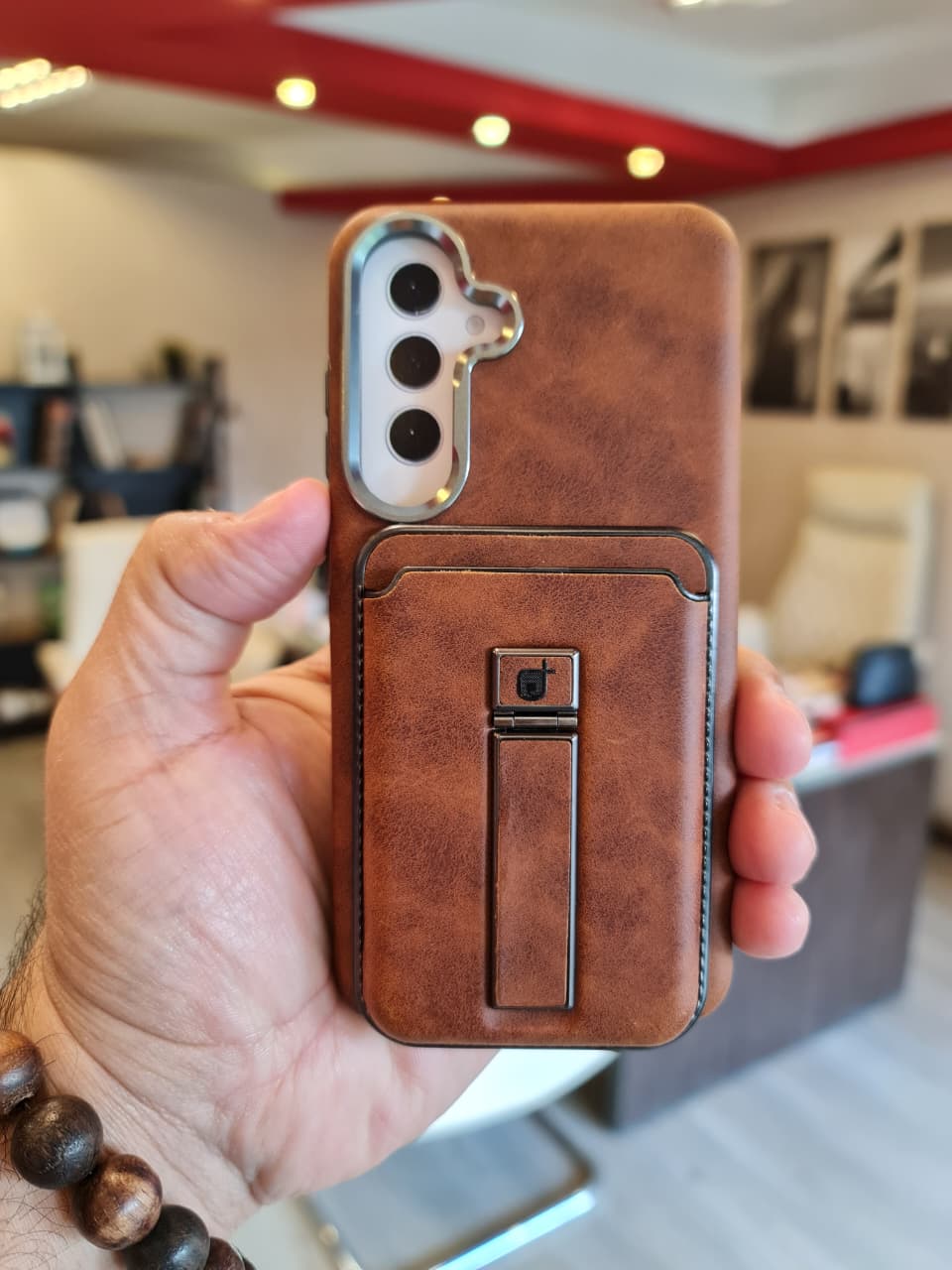 Business PU Leather Phone Case for Samsung