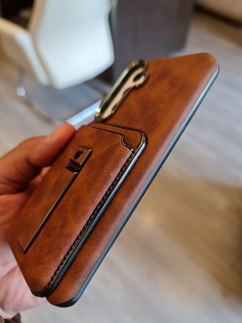 Business PU Leather Phone Case for Samsung