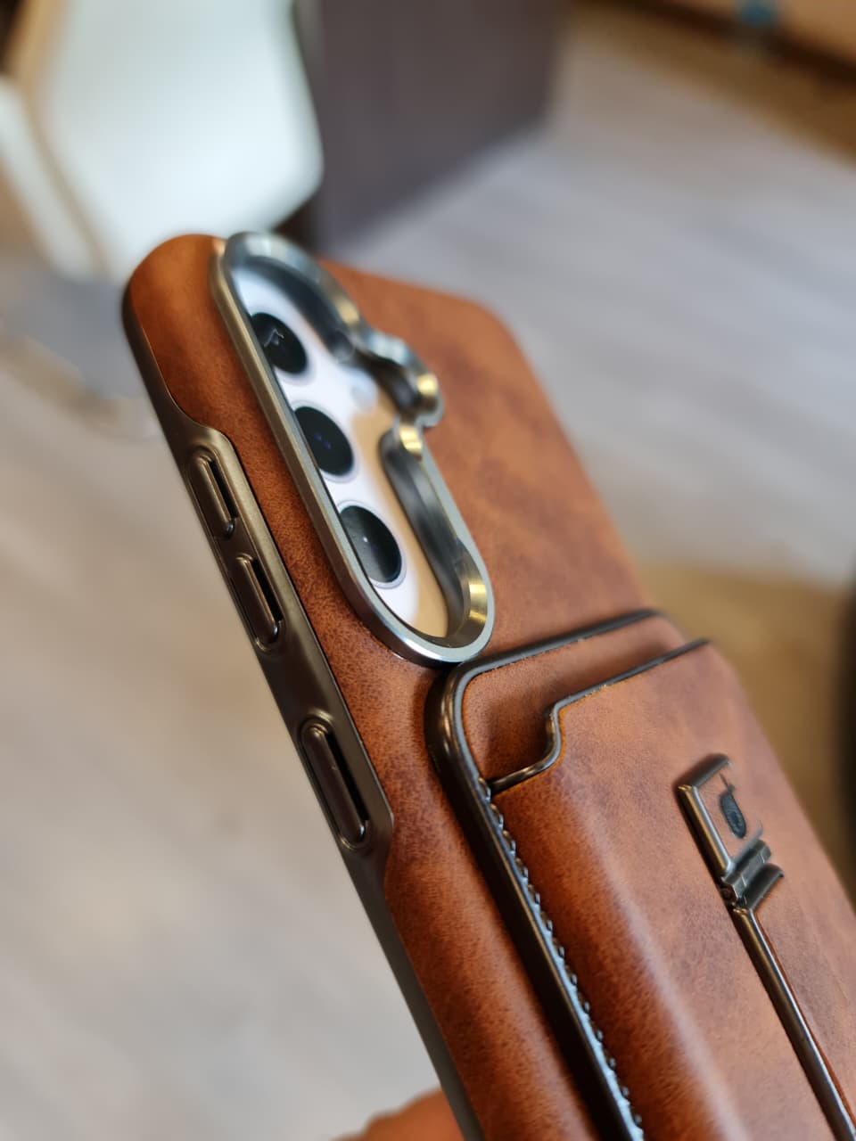 Business PU Leather Phone Case for Samsung