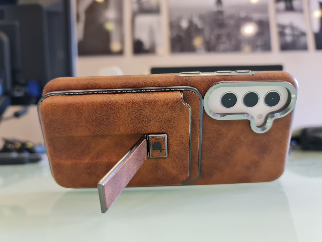 Business PU Leather Phone Case for Samsung