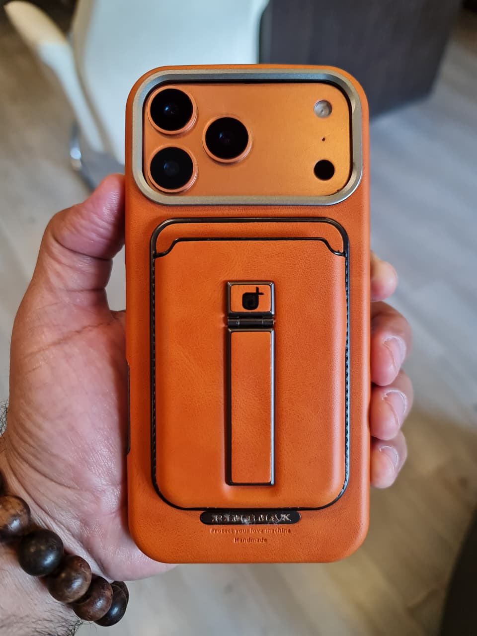 Business PU Leather Phone Case for iPhone