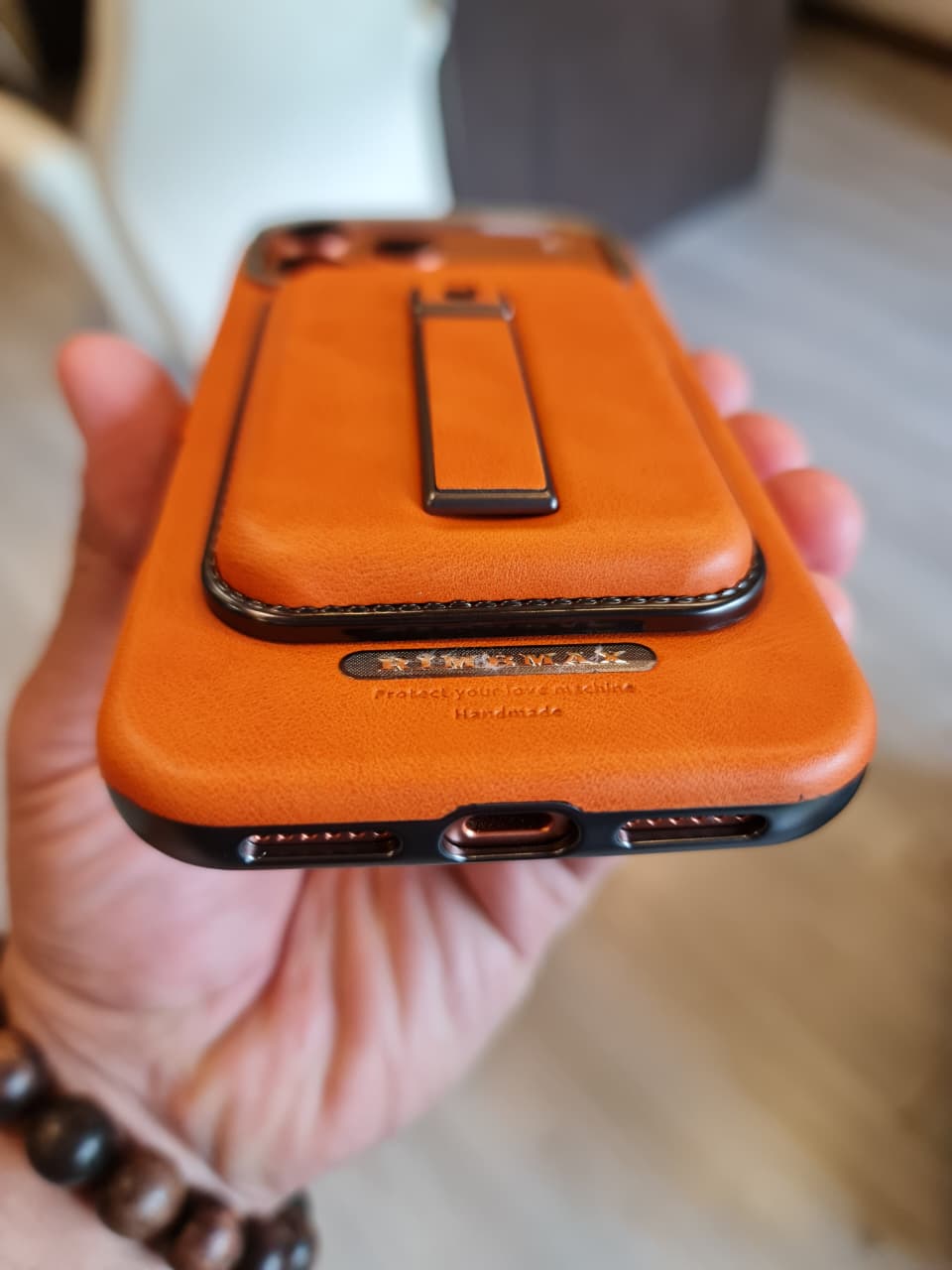 Business PU Leather Phone Case for iPhone
