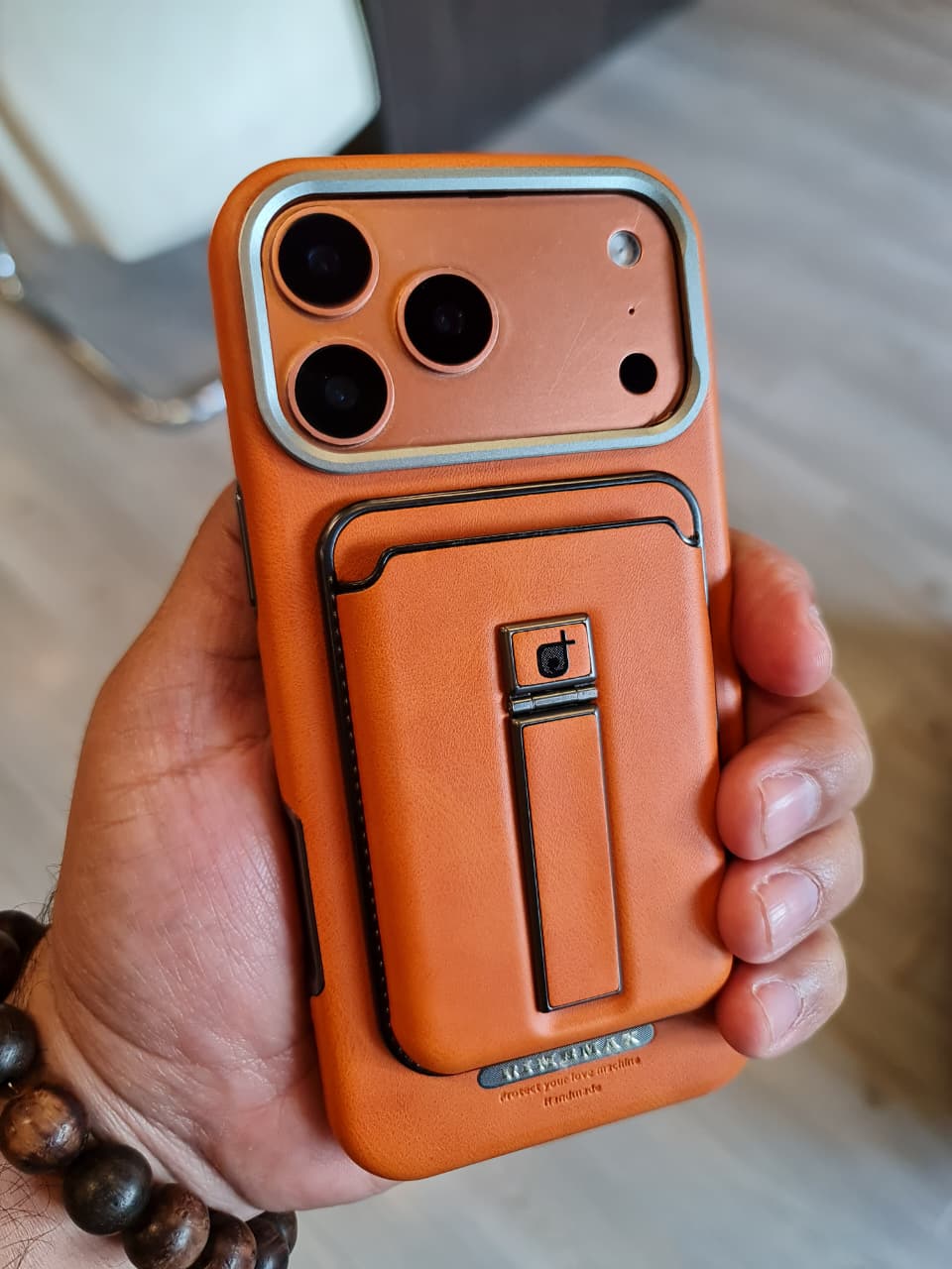 Business PU Leather Phone Case for iPhone