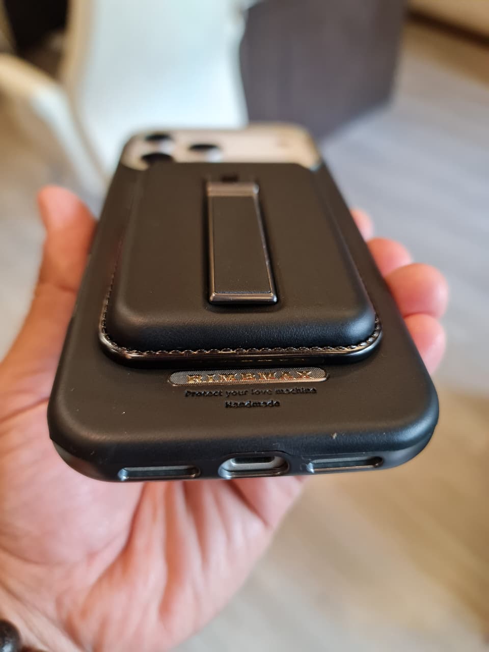 Business PU Leather Phone Case for iPhone