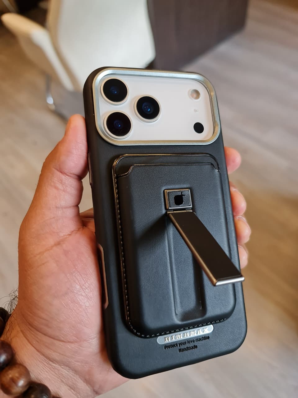 Business PU Leather Phone Case for iPhone