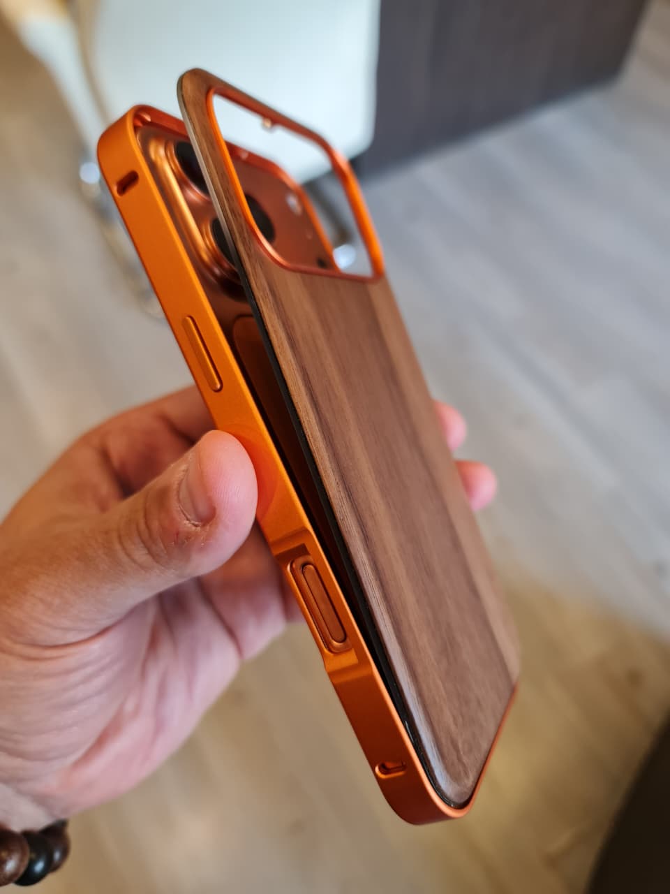 Nature Wooden Style Phone Cases for IPhone 17 Pro Max