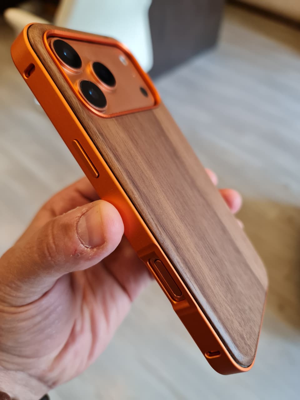 Nature Wooden Style Phone Cases for IPhone 17 Pro Max