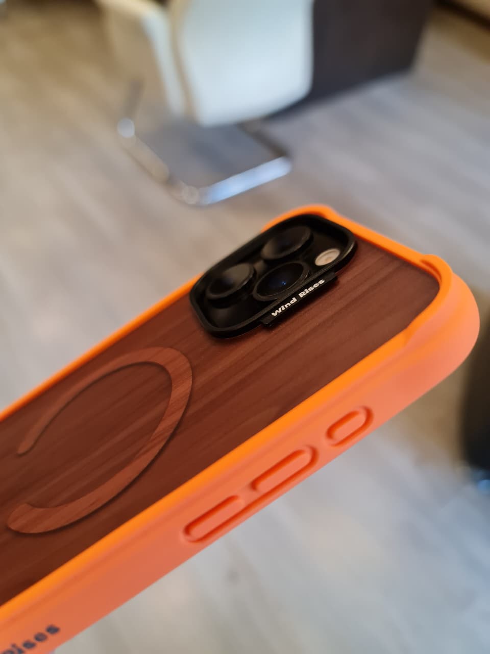 Wind Rises wooden Magnetic Phone Case for IPhone