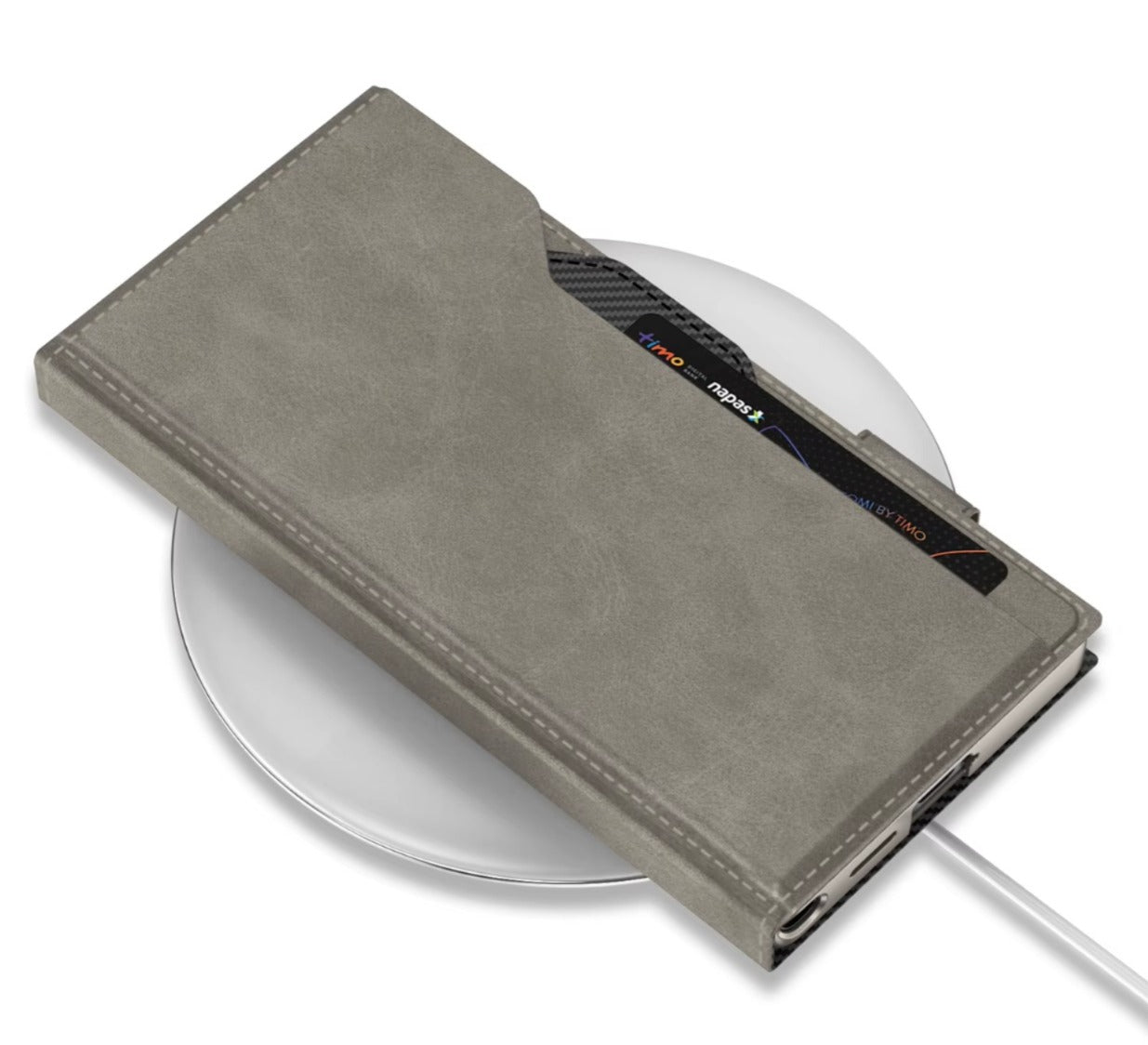 New Flip Card Holder Wallet Leather Case for Samsung