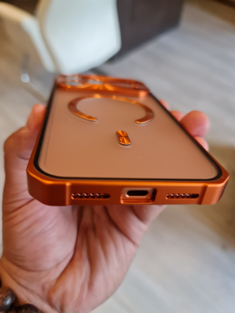 Amazing Metal Bumper Frame Frosted PC Back Cover Case For iPhone 17 Pro Max