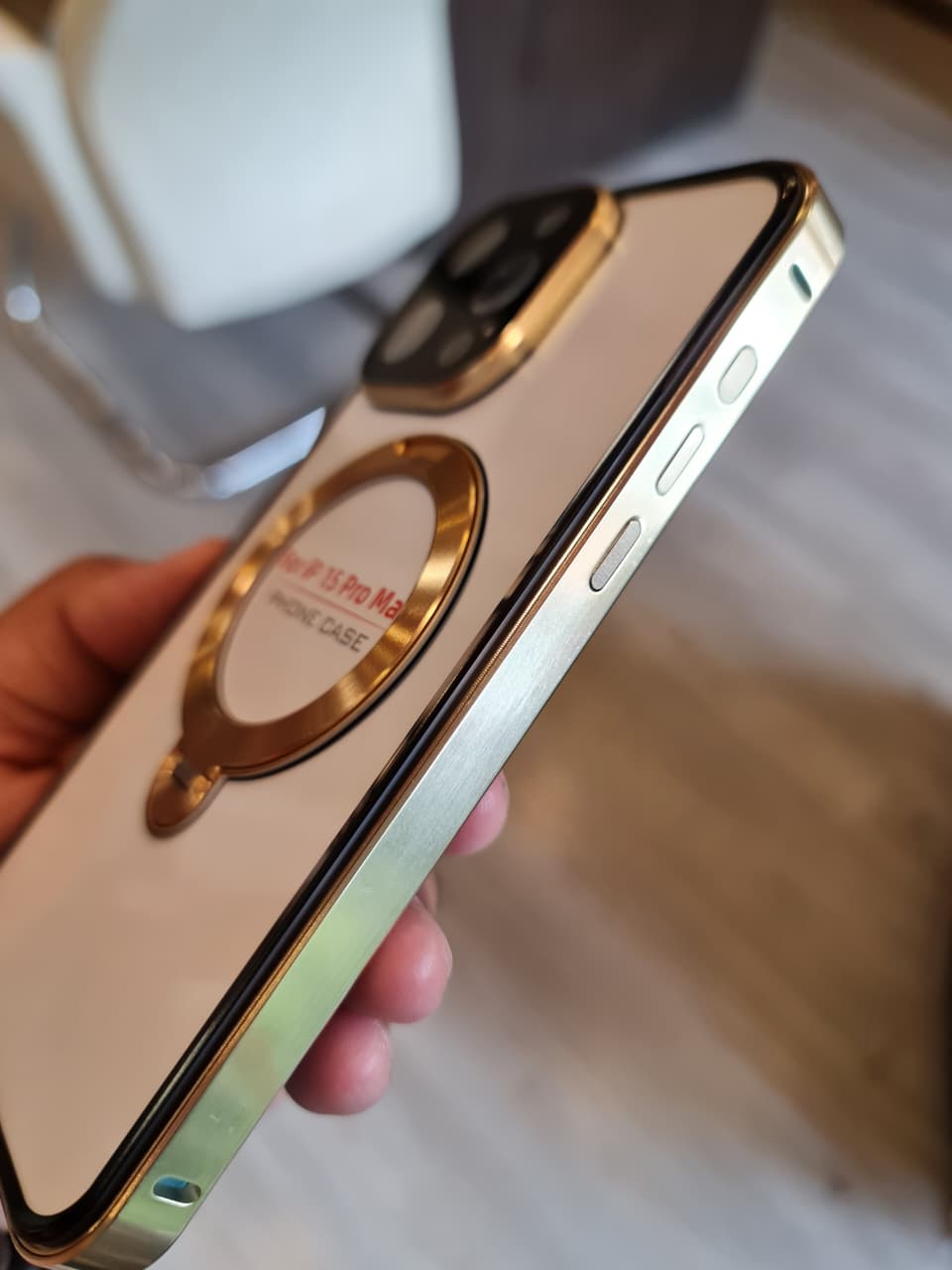 360 magnetic transparent case for iPhone