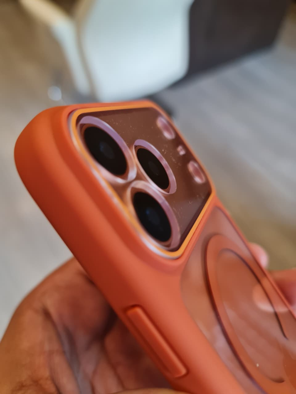 Transparent Magnetic Case for iPhone 17 Pro Max