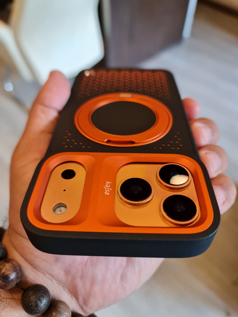 Kajsa GeoRing Case for iPhone 17 Pro Max